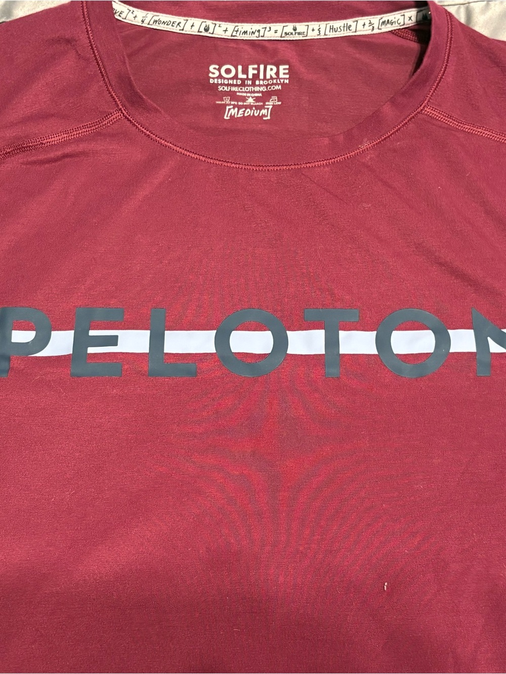 Peloton Short Sleeve Performance Tee — Solfire